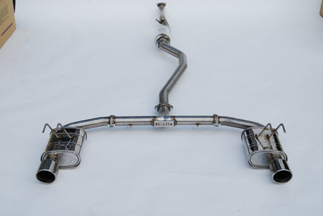 Invidia 2022+ Honda Civic Si (1.5T) 70mm Q300 Cat Back Exhaust - Rolled SS Tips Invidia Catback  AXOPROS