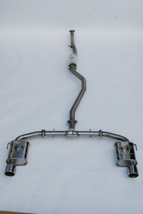 Invidia 2022+ Honda Civic Si (1.5T) 70mm Q300 Cat Back Exhaust - Rolled SS Tips Invidia Catback  AXOPROS
