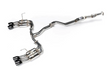Invidia 2022+ Subaru WRX Gemini Single Layer Quad Black Tip Cat-Back Exhaust Invidia Catback  AXOPROS