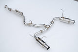 Invidia 2022+ Subaru WRX N1 Twin Outlet Single Layer SS Tip Cat-Back Exhaust Invidia Catback  AXOPROS