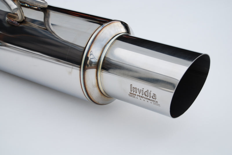 Invidia 2022+ Subaru WRX N1 Twin Outlet Single Layer SS Tip Cat-Back Exhaust Invidia Catback  AXOPROS