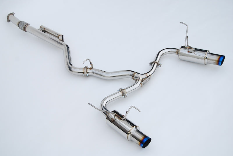 Invidia 2022+ Subaru WRX N1 Twin Outlet Single Layer Tip Cat-Back Exhaust Invidia Catback  AXOPROS