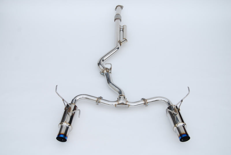 Invidia 2022+ Subaru WRX N1 Twin Outlet Single Layer Tip Cat-Back Exhaust Invidia Catback  AXOPROS