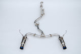 Invidia 2022+ Subaru WRX N1 Twin Outlet Single Layer Tip Cat-Back Exhaust Invidia Catback  AXOPROS