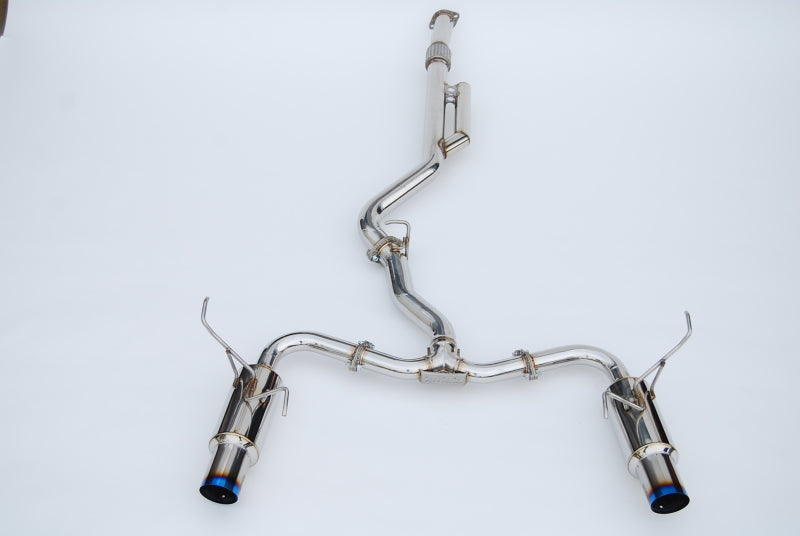 Invidia 2022+ Subaru WRX N1 Twin Outlet Single Layer Tip Cat-Back Exhaust Invidia Catback  AXOPROS