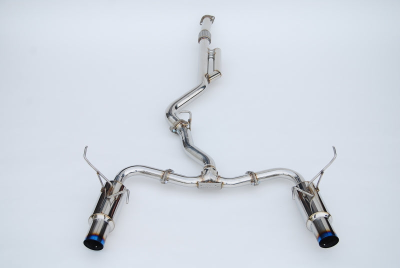 Invidia 2022+ Subaru WRX N1 Twin Outlet Single Layer Tip Cat-Back Exhaust Invidia Catback  AXOPROS