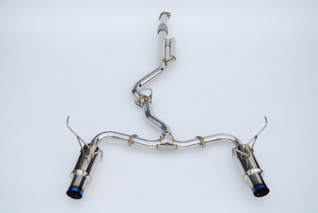 Invidia 2022+ Subaru WRX N1 Twin Outlet Single Layer Tip Cat-Back Exhaust Invidia Catback  AXOPROS