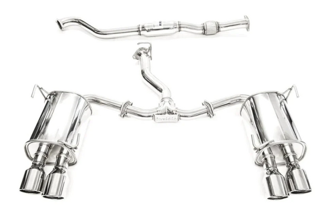 Invidia 2022+ Subaru WRX Q300 Rolled Stainless Steel Tip Cat-Back Exhaust Invidia Catback  AXOPROS
