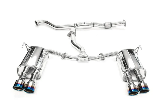 Invidia 2022+ Subaru WRX Q300 Rolled Titanium Tip Cat-Back Exhaust Invidia Catback  AXOPROS