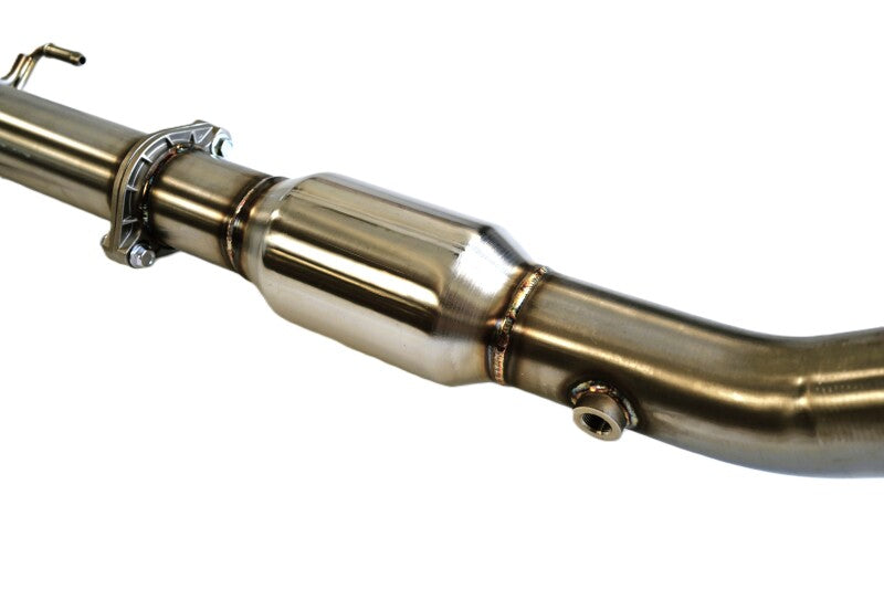 Invidia 2022+ Toyota GR Corolla Front Pipe w/ High Flow Cat Invidia Connecting Pipes  AXOPROS