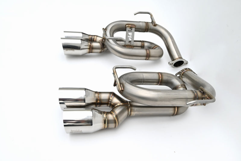Invidia 22+ Subaru WRX Twin Loop 3.5in. Single Layer S.S Tip Axle-Back Exhaust Invidia Catback  AXOPROS