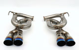 Invidia 22+ Subaru WRX Twin Loop 3.5in. Single Layer T.I Tip Axle-Back Exhaust Invidia Catback  AXOPROS