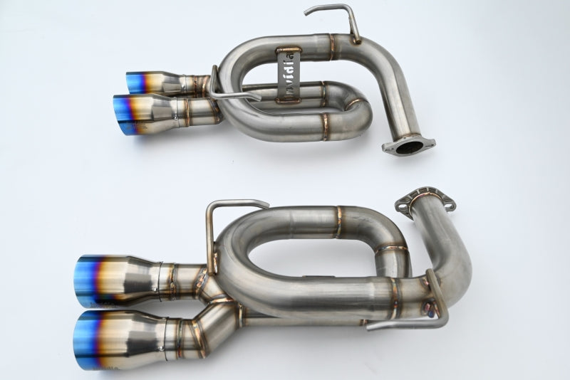 Invidia 22+ Subaru WRX Twin Loop 3.5in. Single Layer T.I Tip Axle-Back Exhaust Invidia Catback  AXOPROS