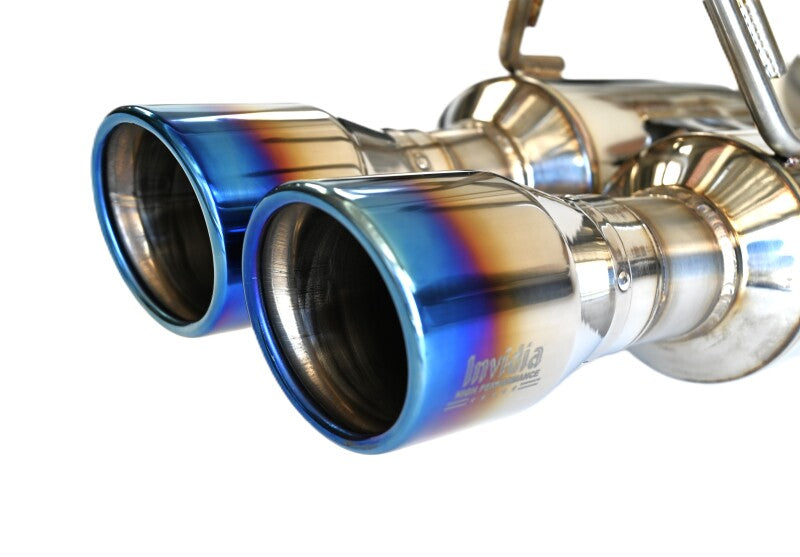 Invidia 22+ Toyota GR Corolla R400 Rolled Titanium Tip Cat-Back Invidia Catback  AXOPROS
