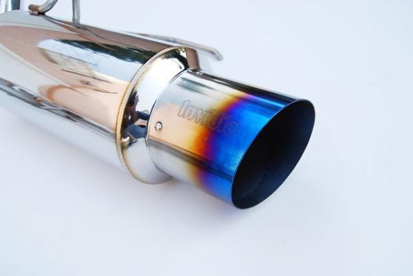 Invidia 92-99 Honda Civic EX/SI Models Only Coupe 60mm (101mm tip) Titanium Tip Cat-Back Exhaust Invidia Catback  AXOPROS