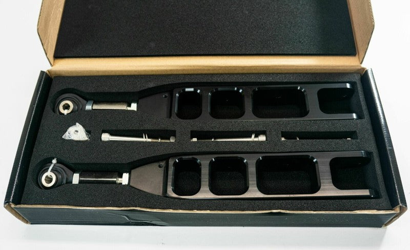 ISC Suspension 08-21 Subaru Impreza V3 Rear Adjustable Control Arms - Stealth Series Black ISC Suspension Control Arms  AXOPROS