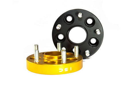 ISC Suspension 5x100 Hub Centric Wheel Spacers 15mm Black (Pair) ISC Suspension Wheel Spacers & Adapters  AXOPROS