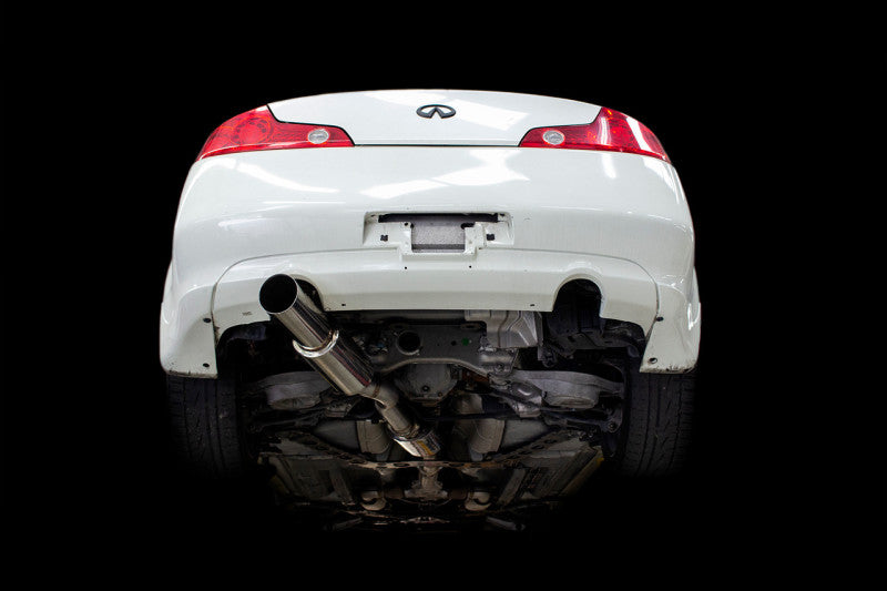 ISR Performance GT Single Exhaust - 03-07 Infiniti G35 Coupe ISR Performance Catback  AXOPROS