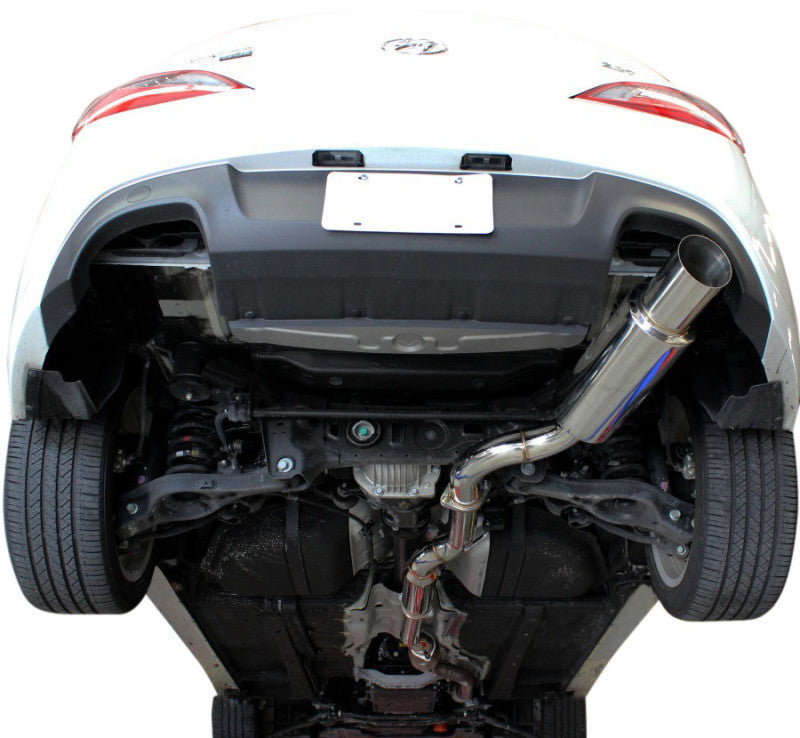 ISR Performance GT Single Exhaust - Hyundai Genesis Coupe 3.8 ISR Performance Catback  AXOPROS