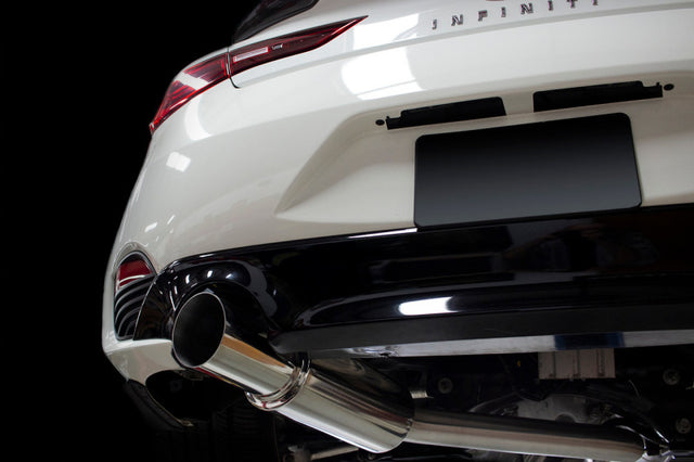 ISR Performance GT Single Exhaust - Infiniti Q60 Coupe RWD ISR Performance Catback  AXOPROS