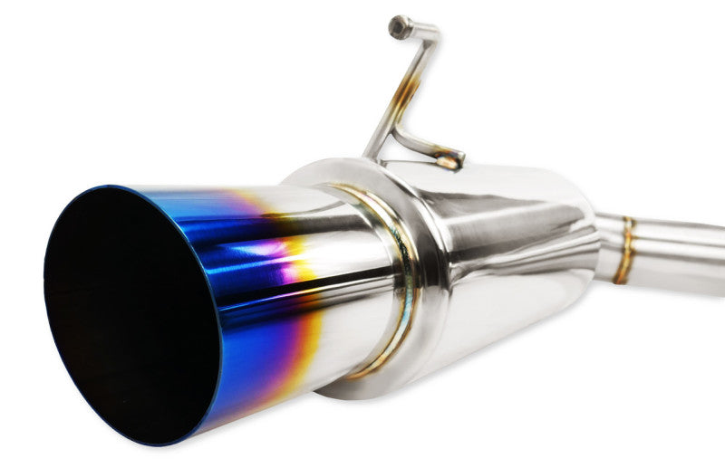 ISR Performance GT Single Exhaust With Burnt Tip - Nissan 370Z ISR Performance Catback  AXOPROS