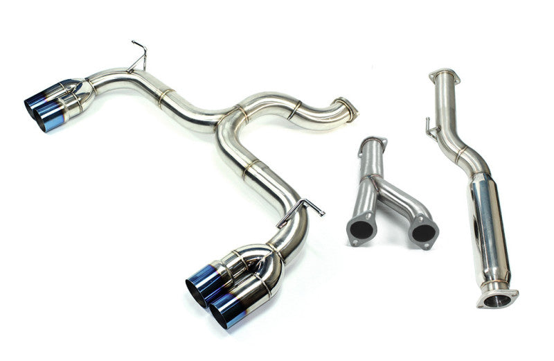 ISR Performance Race Exhaust - 09-13 Hyundai Genesis Coupe 3.8 V6 ISR Performance Catback  AXOPROS