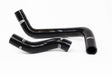 ISR Performance Silicone Radiator Hose Kit - Nissan SR20DET - Black ISR Performance Radiator Hoses  AXOPROS