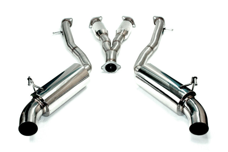ISR Performance ST Series Exhaust - 03-07 Nissan 350Z ISR Performance Catback  AXOPROS