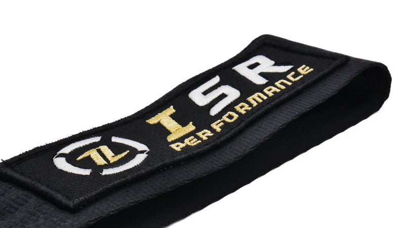 ISR Performance Universal Racing Tow Strap - Black ISR Performance Tow Straps  AXOPROS