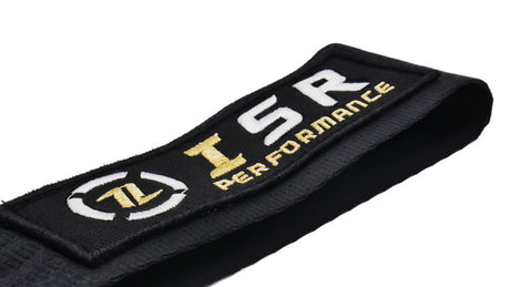 ISR Performance Universal Racing Tow Strap - Black ISR Performance Tow Straps  AXOPROS