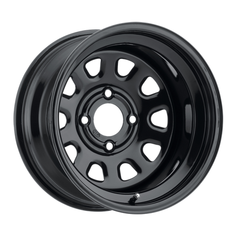 ITP Delta Steel 14x7 / 4x110 BP / 2+5 Offset Black Wheel ITP Wheels - Cast  AXOPROS