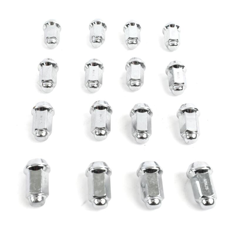 ITP Lug Nuts (Box) - 10mm Taper / 14mm Head - Chrome ITP Lug Nuts  AXOPROS