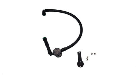 J&L 16-24 Dodge Durango / Jeep Grand Cherokee 3.6L Oil Separator 3.0 Passenger Side - Black Anod J&L Oil Separators  AXOPROS