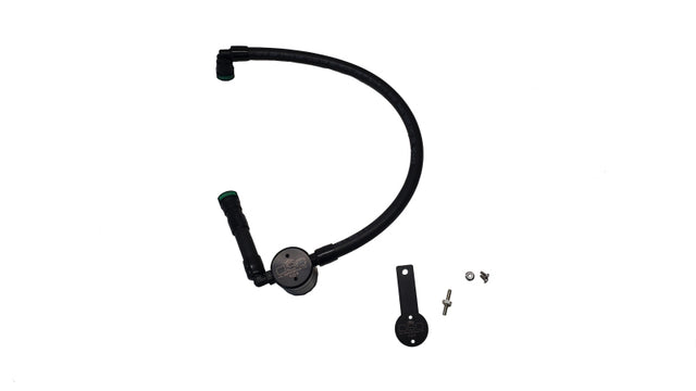 J&L 16-24 Dodge Durango / Jeep Grand Cherokee 3.6L Oil Separator 3.0 Passenger Side - Black Anod J&L Oil Separators  AXOPROS