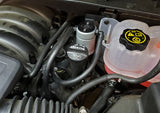J&L 19-25 Chevrolet Silverado/GMC Sierra 1500 5.3L V8 Driver Side Oil Separator 3.0 - Clear Anodized J&L Oil Separators  AXOPROS