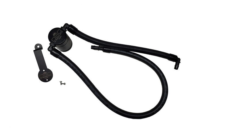J&L 2021-2024 Jeep Wrangler 392 Oil Separator 3.0 Passenger Side - Black Anodized J&L Oil Separators  AXOPROS