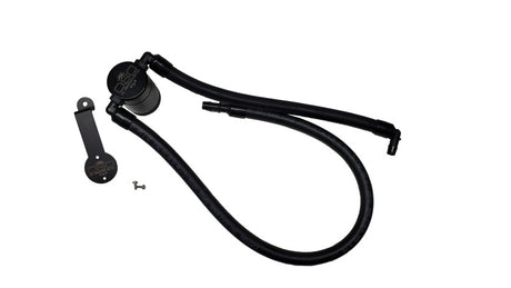 J&L 2021-2024 Jeep Wrangler 392 Oil Separator 3.0 Passenger Side - Black Anodized J&L Oil Separators  AXOPROS