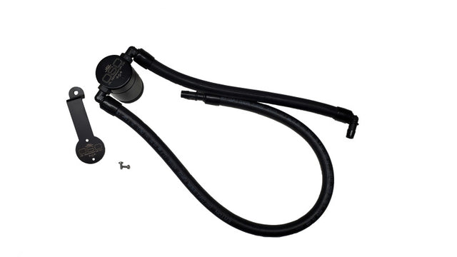J&L 2021-2024 Jeep Wrangler 392 Oil Separator 3.0 Passenger Side - Black Anodized J&L Oil Separators  AXOPROS
