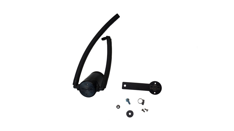 J&L 2022-2025 Nissan Frontier 3.8L V6 Passenger Side Oil Separator 3.0 - Black Anodized J&L Oil Separators  AXOPROS