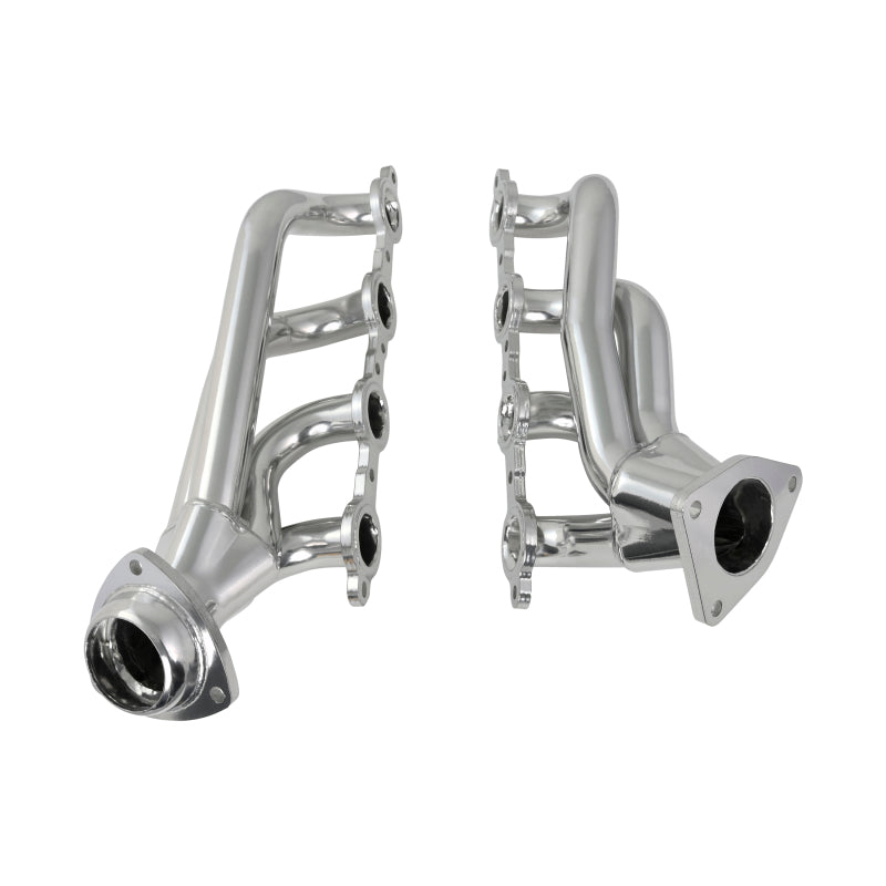 JBA 02-13 GM Truck 4.8L/5.3L LS Silver Ctd Cat4Ward Header JBA Headers & Manifolds  AXOPROS
