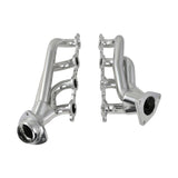 JBA 02-13 GM Truck 4.8L/5.3L LS Silver Ctd Cat4Ward Header JBA Headers & Manifolds  AXOPROS