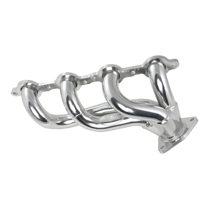 JBA 02-13 GM Truck 4.8L/5.3L LS Silver Ctd Cat4Ward Header JBA Headers & Manifolds  AXOPROS
