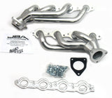 JBA 02-13 GM Truck 4.8L/5.3L LS Silver Ctd Cat4Ward Header JBA Headers & Manifolds  AXOPROS
