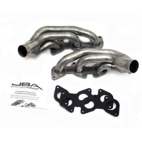 JBA 03-09 Toyota 4.0L V6 w/o A.I.R. 1-1/2in Primary Raw 409SS Cat4Ward Header JBA Headers & Manifolds  AXOPROS