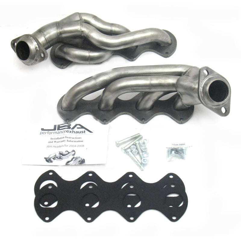 JBA 04-10 Ford F-Series 5.4L 3V 1-5/8in Primary Raw 409SS Cat4Ward Header JBA Headers & Manifolds  AXOPROS