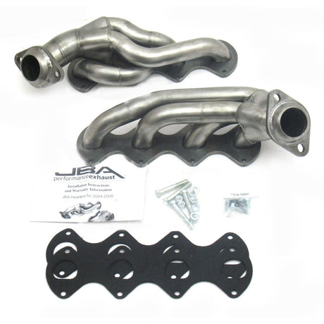 JBA 04-10 Ford F-Series 5.4L 3V 1-5/8in Primary Raw 409SS Cat4Ward Header JBA Headers & Manifolds  AXOPROS