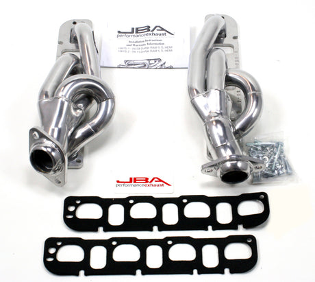 JBA 09-19 RAM 5.7L HEMI 1-5/8in Primary Silver Ctd Cat4Ward Header JBA Headers & Manifolds  AXOPROS