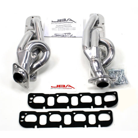 JBA 09-19 RAM 5.7L HEMI 1-5/8in Primary Silver Ctd Cat4Ward Header JBA Headers & Manifolds  AXOPROS