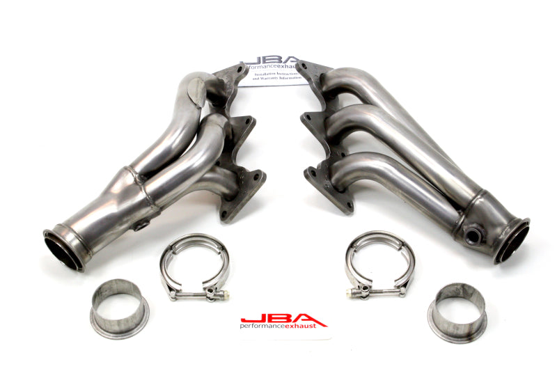 JBA 10-11 Chevrolet Camaro 3.6L V6 1-5/8in Primary Raw 409SS Cat4Ward Header JBA Headers & Manifolds  AXOPROS