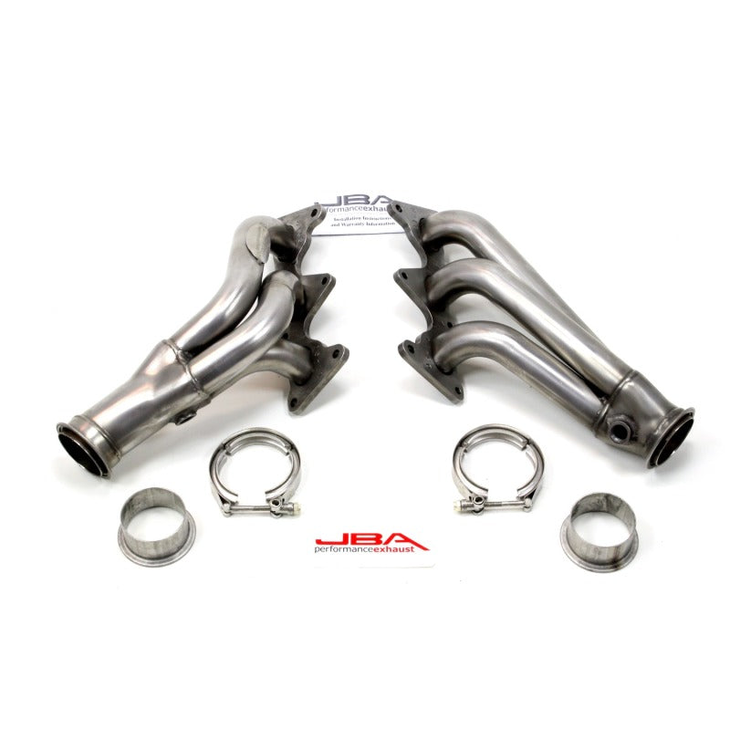 JBA 10-11 Chevrolet Camaro 3.6L V6 1-5/8in Primary Raw 409SS Cat4Ward Header JBA Headers & Manifolds  AXOPROS